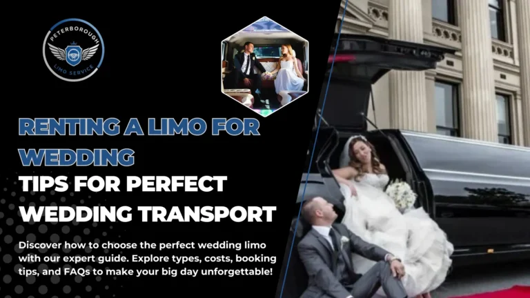 Renting a Limo for Wedding: How to Choose the Right Wedding Transportation